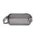 Front. tomtoc - Explorer-T21 EDC Sling Bag, Compact Crossbody Bag Minimalist Sling Pack Daypack for Travel, Lightweight, Water-Resistant - Space Gray.