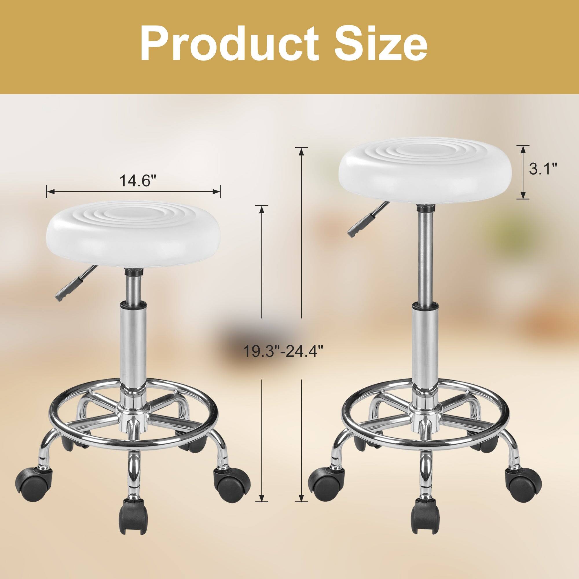 Product Size: 14.6" x 3.1" x 19.3"-24.4"