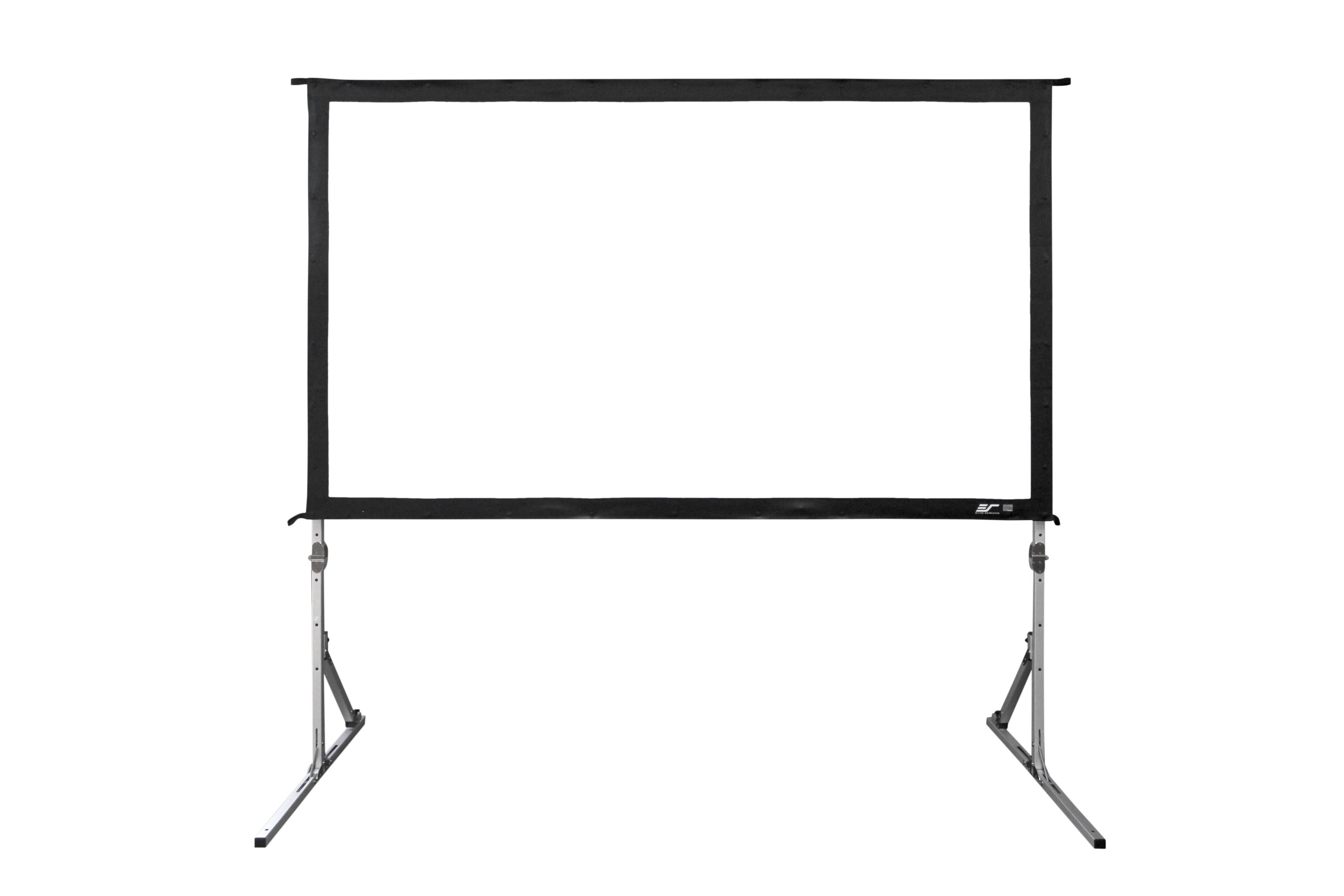 Back. Elite Screens - Yard Master Plus Portable Outdoor Folding-Frame Matte White Screen, 100" diag., 16:9, Carrying Bag, OMS100H2PLUS.