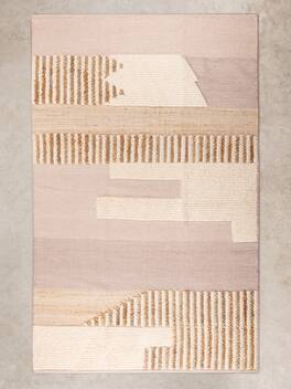 GAURI KOHLI - Zanzibar Rug - Shades of beige and brown