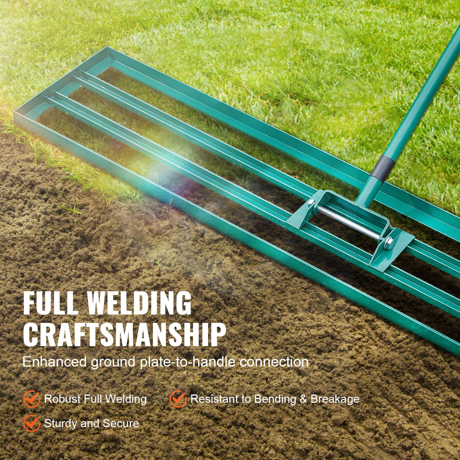 FULL WELDING CRAFTSMANSHIP  
Enhanced ground plate-to-handle connection  

- Robust Full Welding  
- Sturdy and Secure  
- Resistant to Bending & Breakage