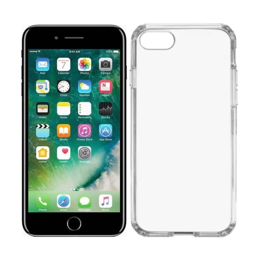 Qixxronics - Phone Case for iPhone 7 / iPhone 8 Case Shockproof Phone Case for iPhone 7 / iPhone 8 - Clear