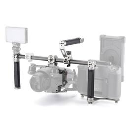 Bundle - Tilta - Handheld Support System for DJI Mavic 4 Pro Drone, Titanium White