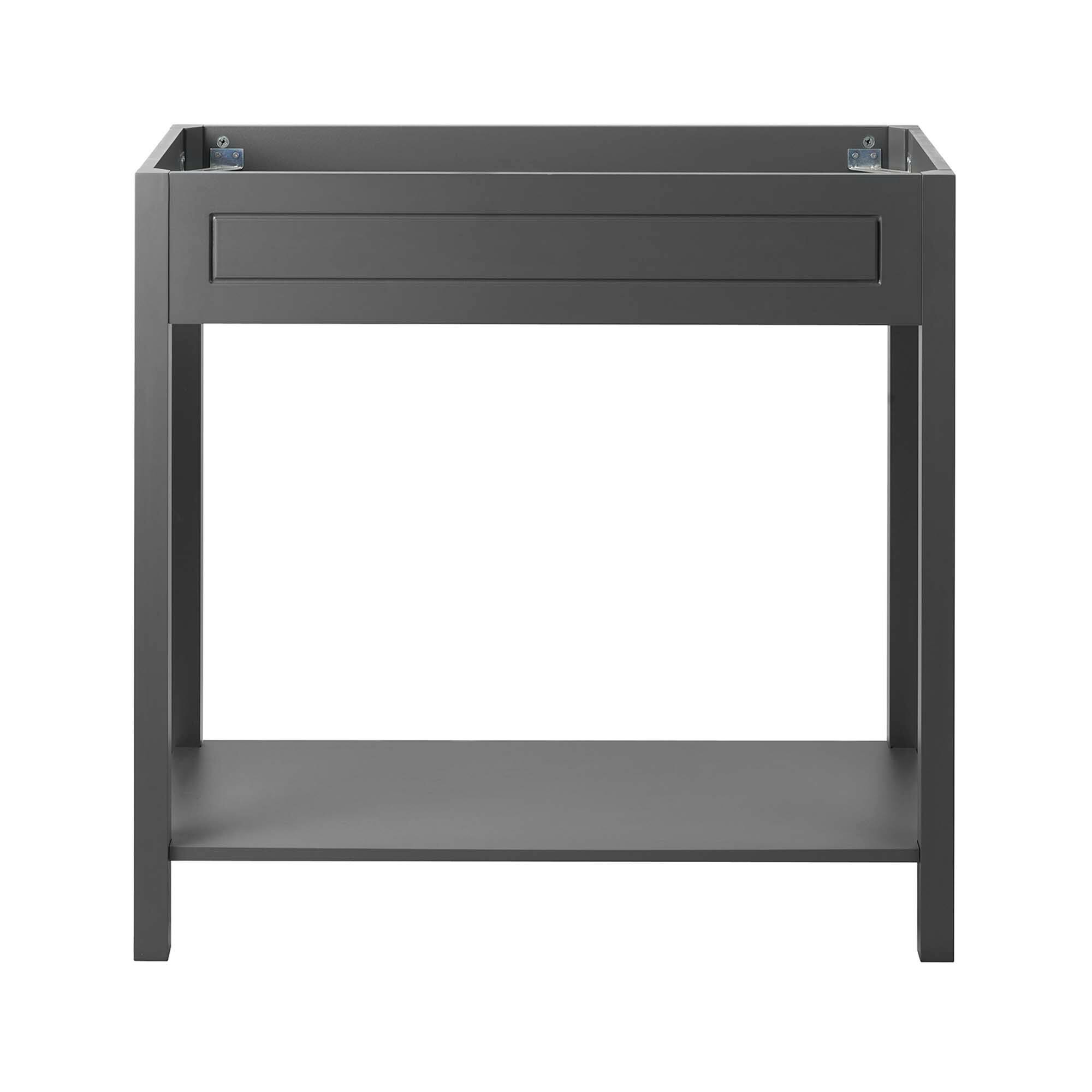 Alt View 4. Modway - Altura Bathroom Cabinet Basin Not Included by Modway - Gray.