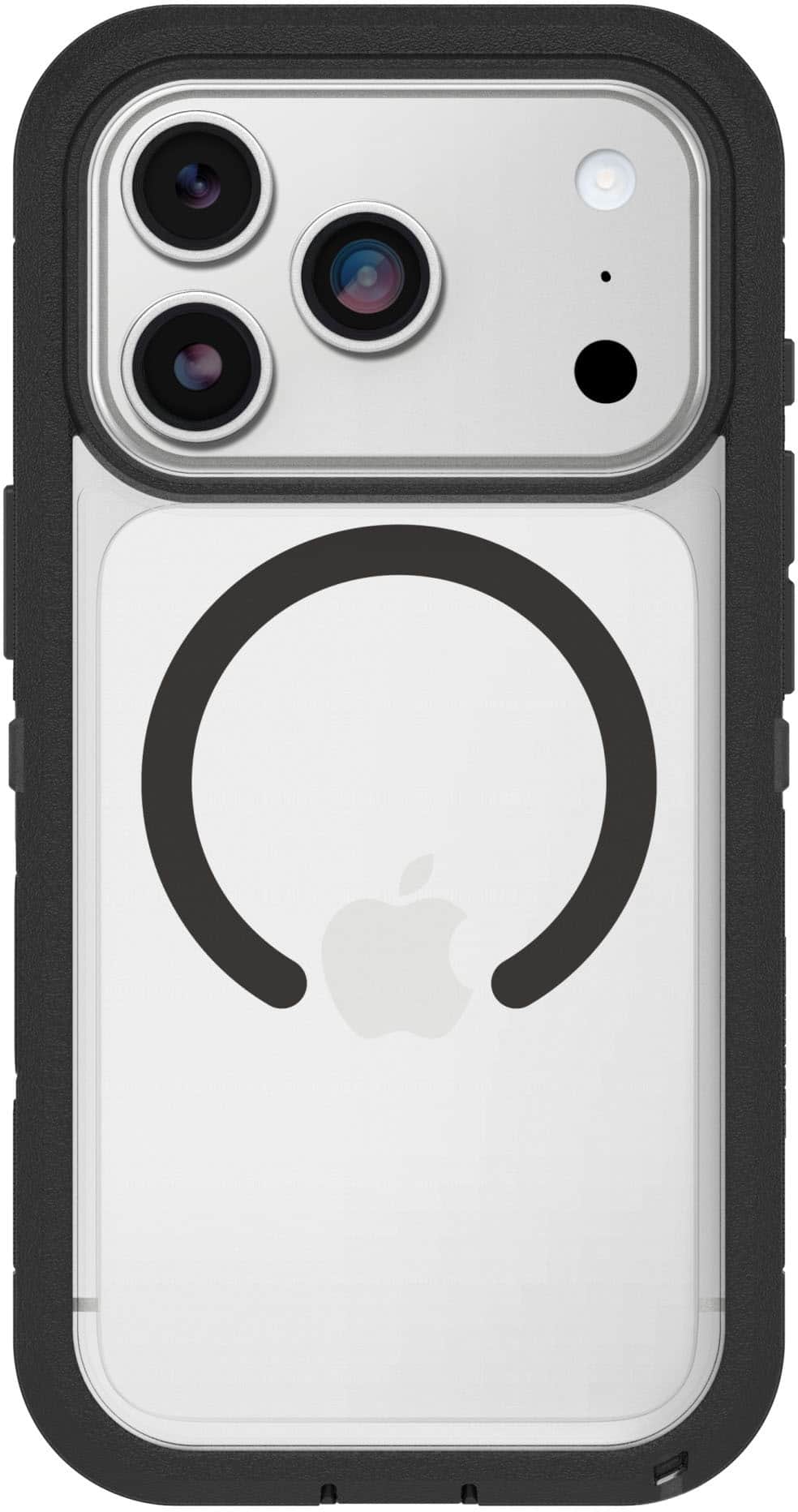 OtterBox - Defender Series Pro XT Hard Shell for Apple iPhone 18 Pro and Apple iPhone 17 Pro - Dark Side