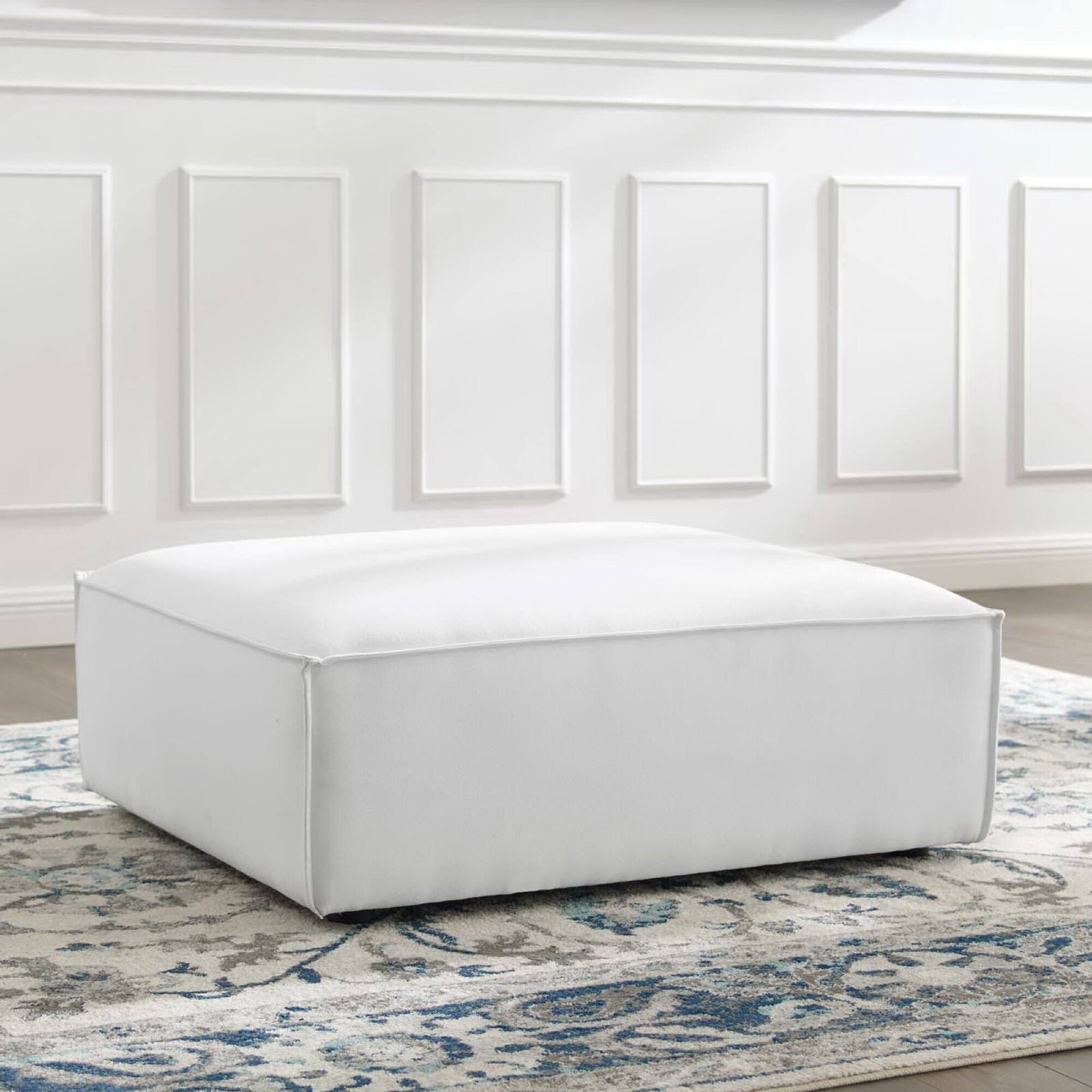 Front. Modway - Restore Ottoman by Modway - EEI-3873-WHI.