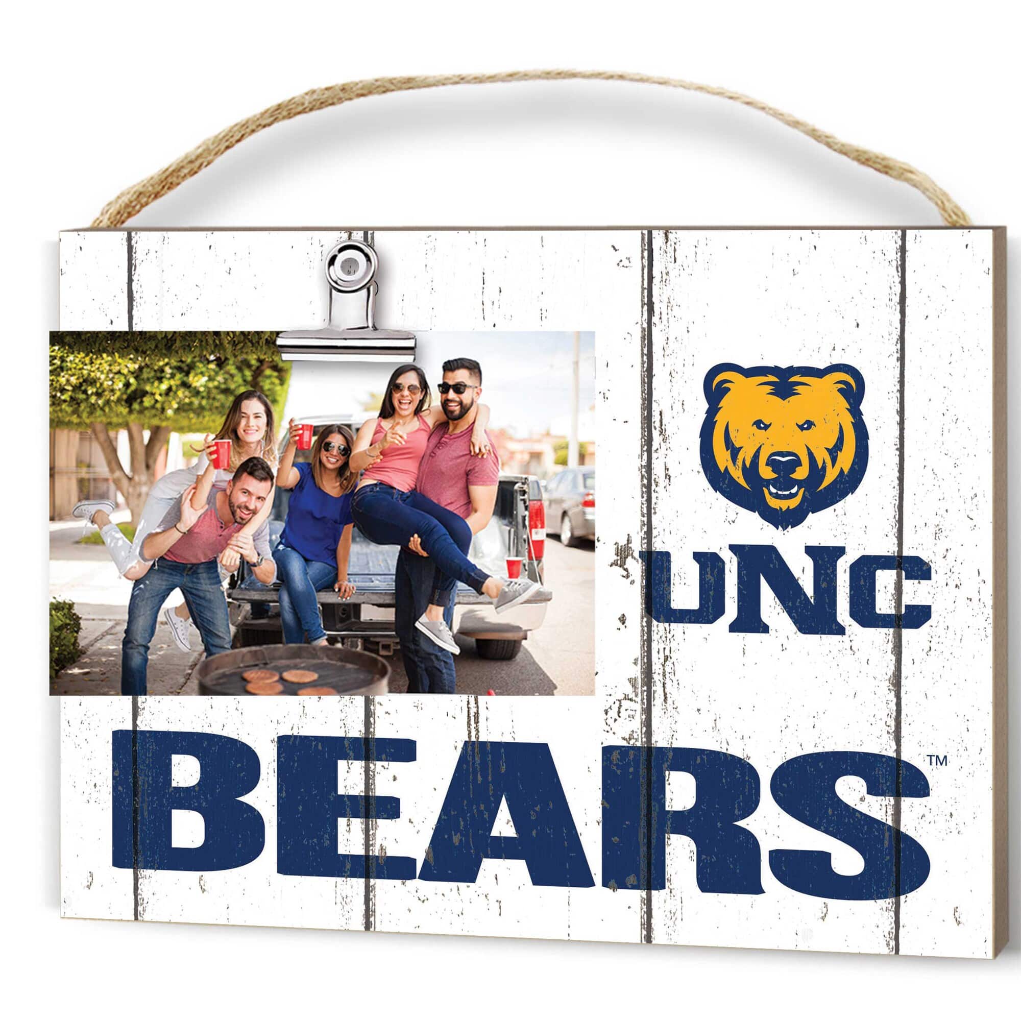 "Jardine - Northern Colorado Bears 8"" x 10"" Weathered Clip It Frame - White" price history on PriceWatchPro