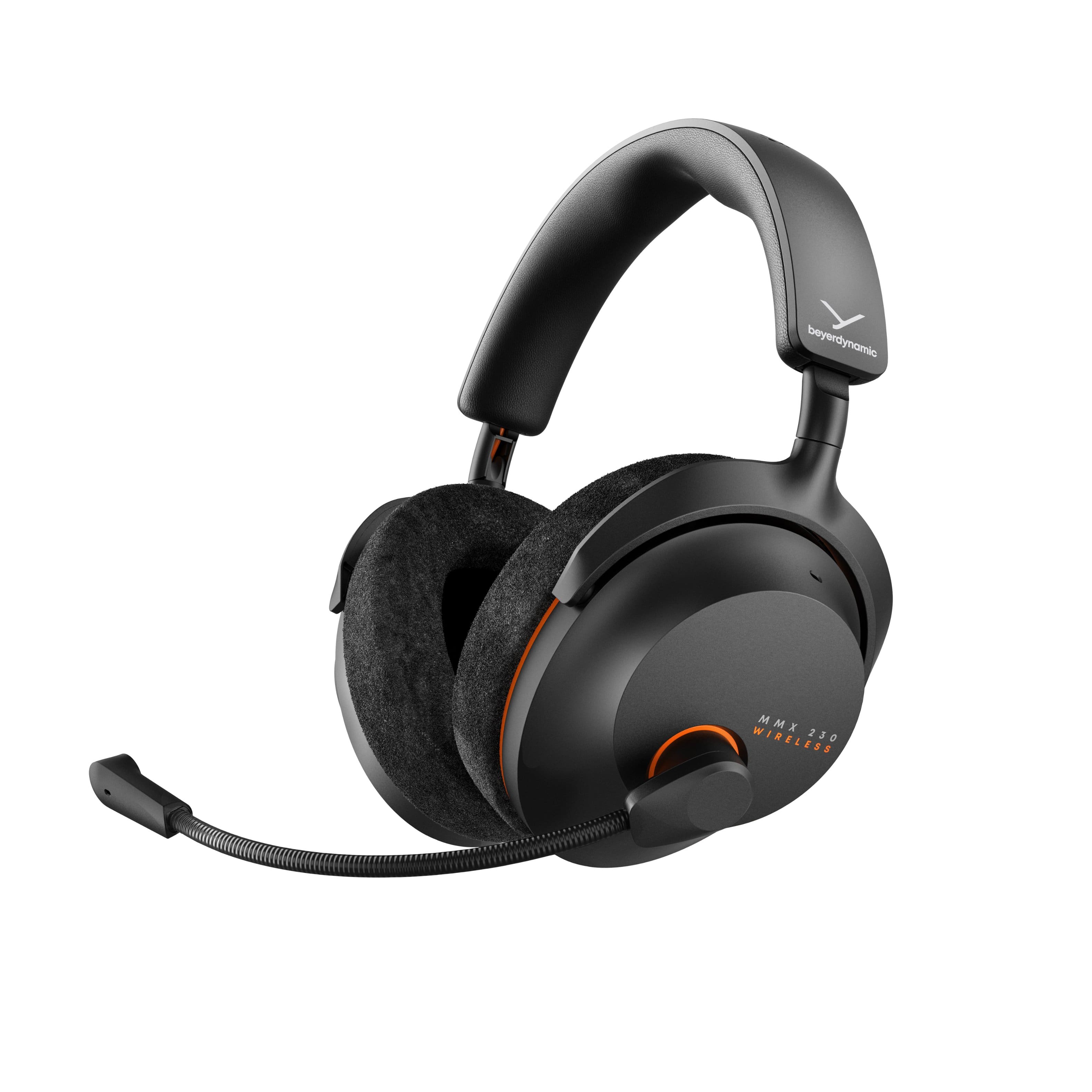 Beyerdynamic - MMX 230 Wireless Gaming Headset with ANC, Low-Latency Bluetooth, PC, PlayStation, Switch – - Black