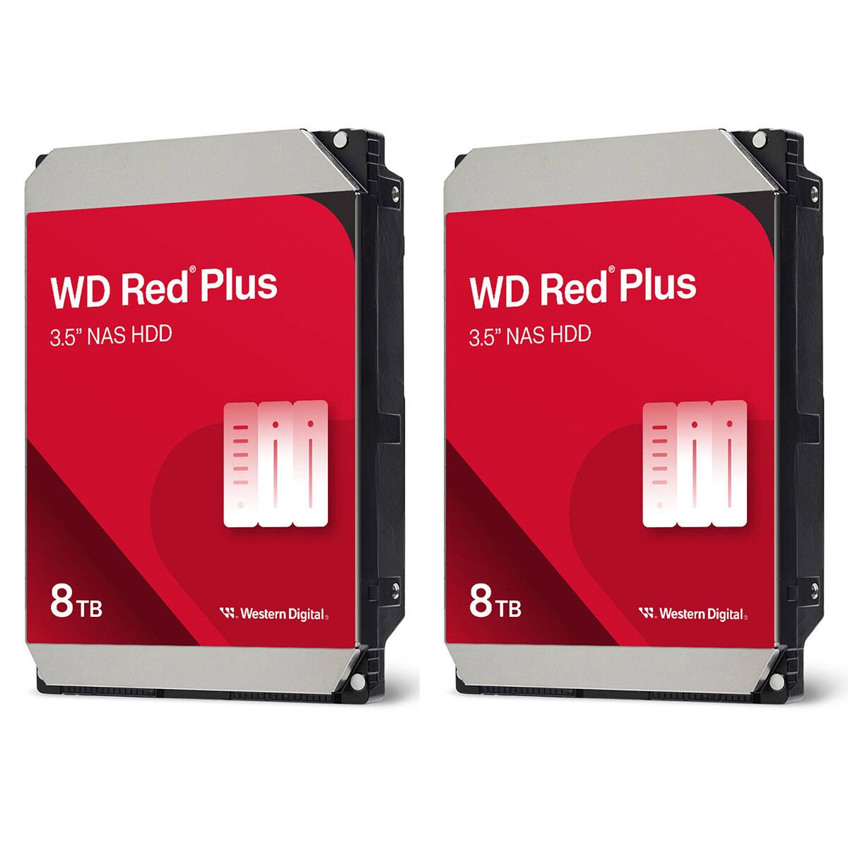 WD Red Plus 3.5" NAS HDD 8TB  
Western Digital