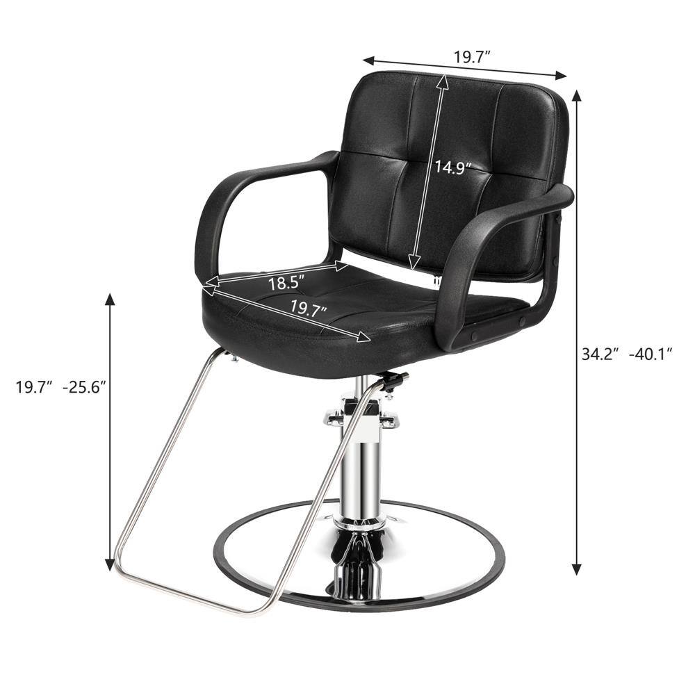 19.7" 14.9" 18.5" 19.7" 34.2" - 40.1" 19.7" - 25.6"