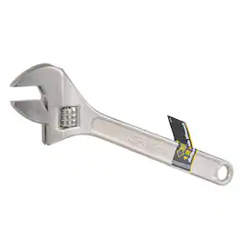 Steel Grip - Adjustable Wrench 12 in. L 1 pc
