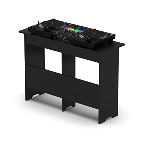 Alt View 5. Glorious - Glorious Mix Station 2 Ergonomic DJ Workstation (Black) - Black.