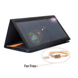 Oumilen - 21W Foldable Solar Panel Charger with High-Efficiency Cells