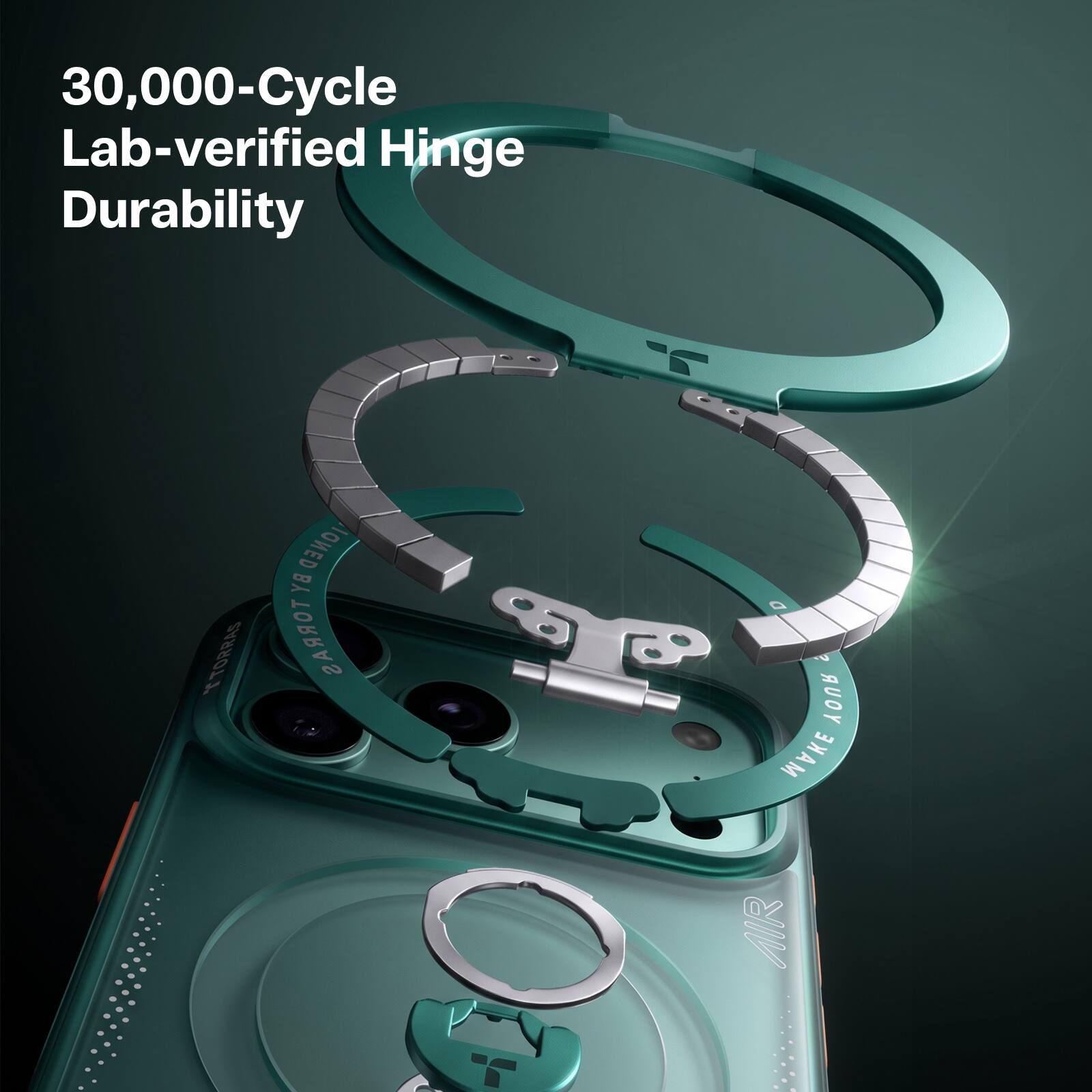 30,000-Cycle Lab-verified Hinge Durability