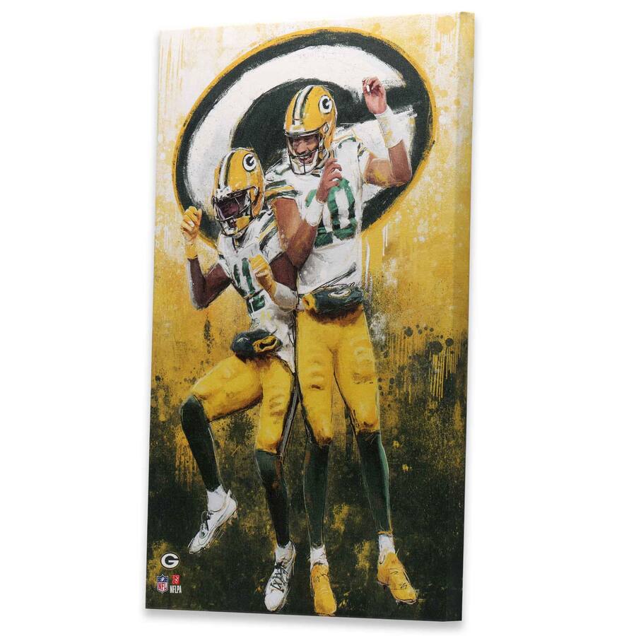 Open Road Brands Green Bay Packers 15 X 23 Graffiti Canvas Wall Art open-road-brands-green-bay-packers-15-x-23-graffiti-canvas-wall-art