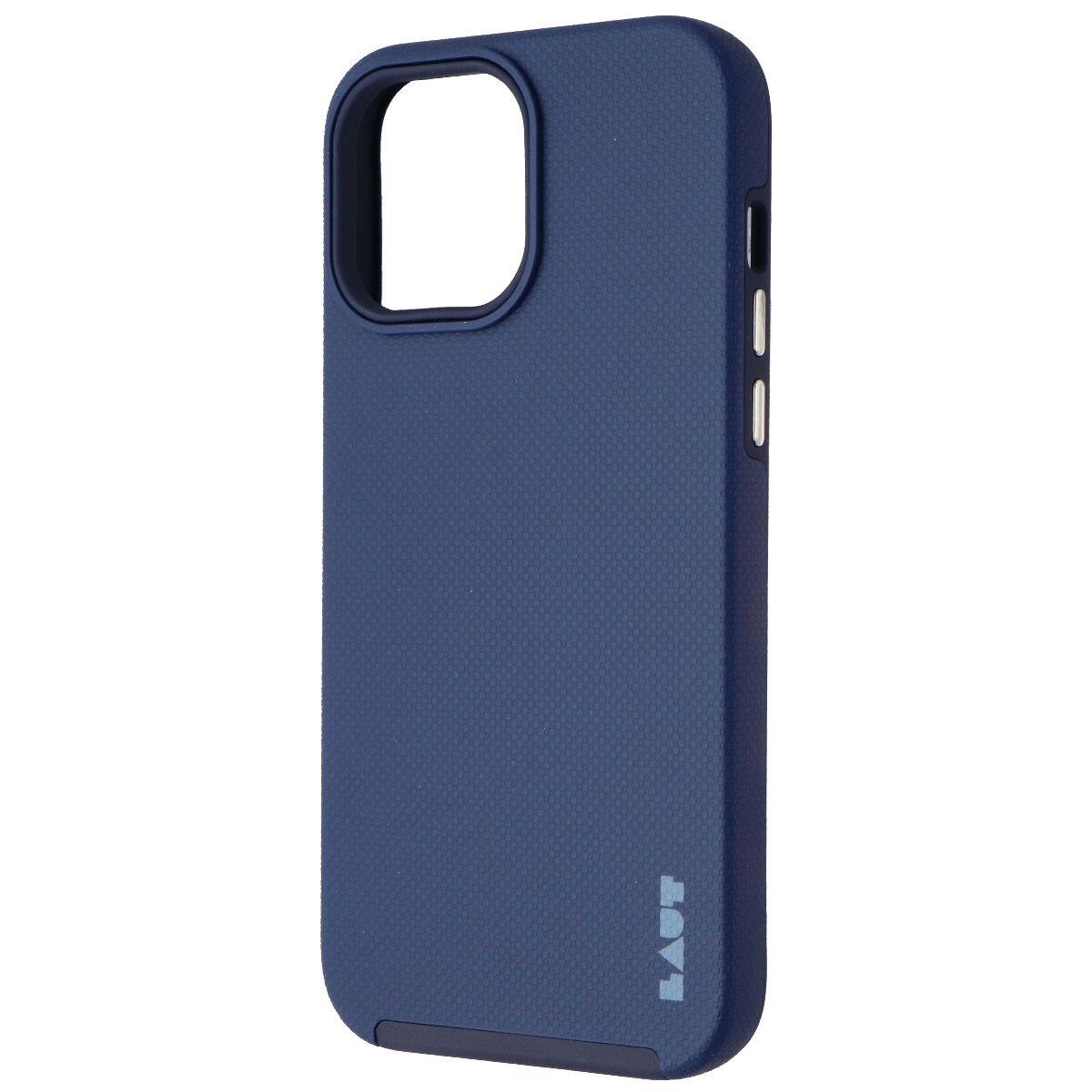 Front. LAUT - LAUT Shield Series Dual Layer Case for Apple iPhone 13 Pro Max - Indigo Blue - Blue.