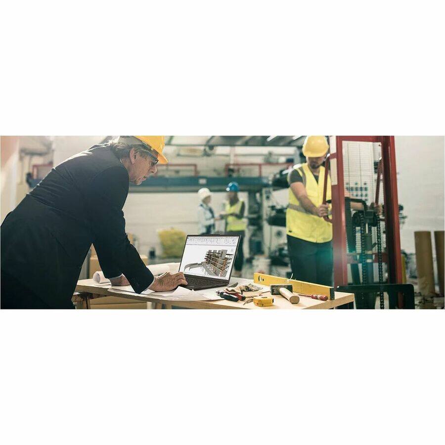 Alt View 3. Lenovo - Lenovo ThinkPad P14s Gen 5 21G2001XUS 14.5" Mobile Workstation - WQXGA - 90 Hz - Intel Core Ultra 9 185H - vPro - Black.