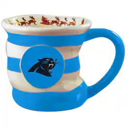 The Memory Company - Carolina Panthers 18oz. Team Holiday Mug - Multicolor