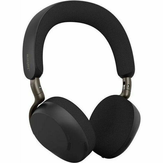Front. Jabra - Jabra Evolve3 75 Headset - Microsoft Teams Certification - Stereo - Wireless - Bluetooth - 98.4 ft - 35 Ohm - 20 Hz to - Black.