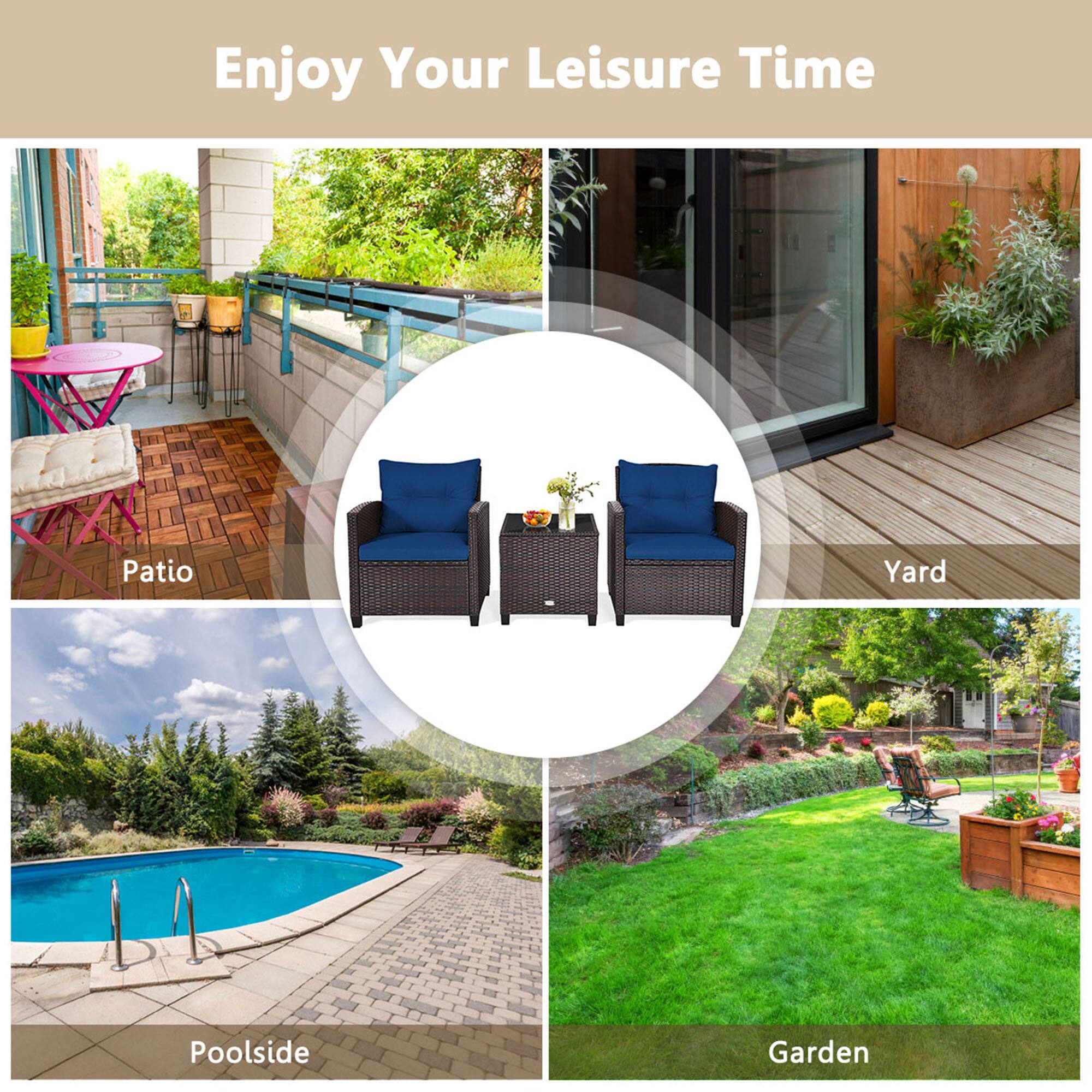 Enjoy Your Leisure Time

Patio

Yard

Poolside

Garden