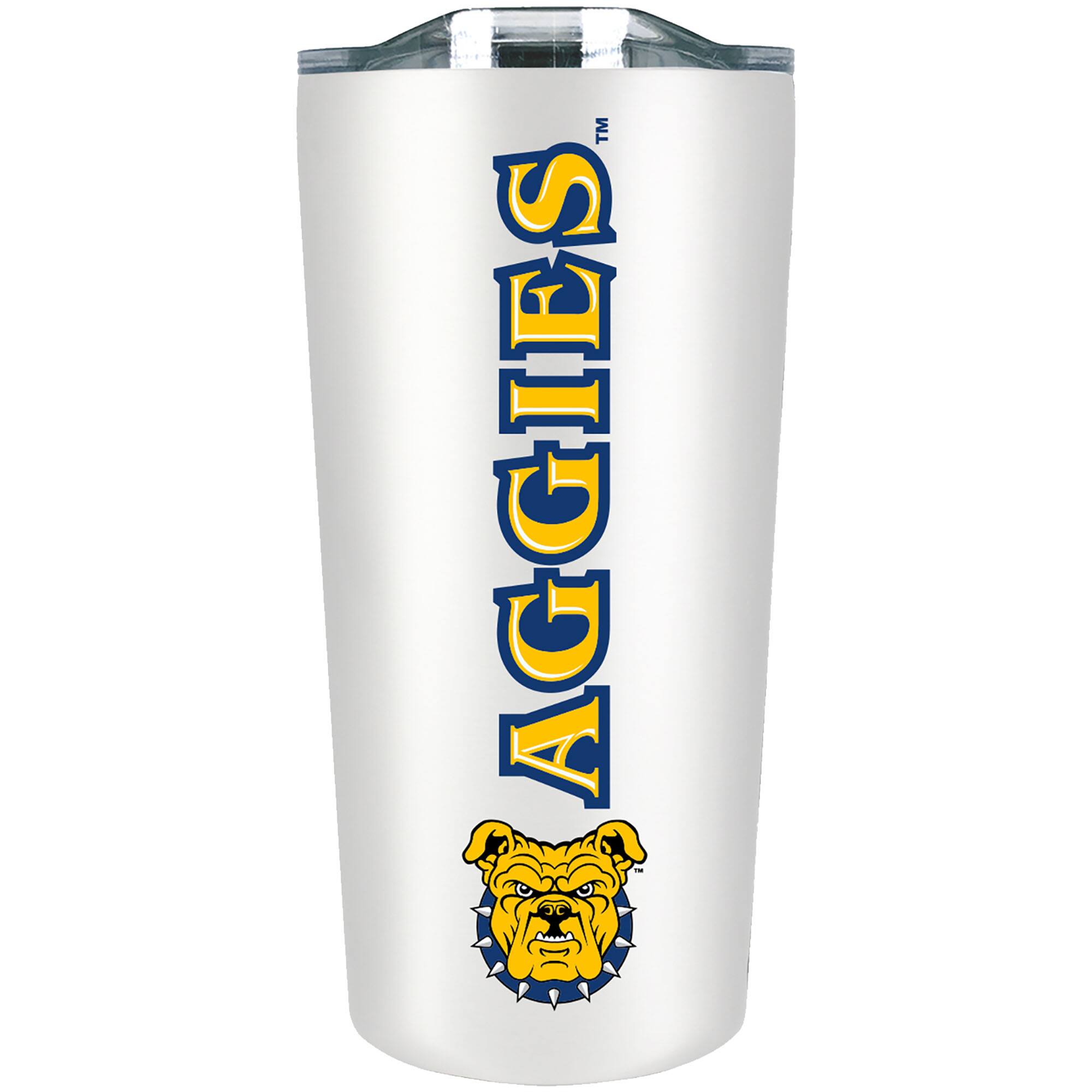 Alt View 2. The Fanatic Group - North Carolina A&T Aggies 18oz. Soft Touch Tumbler Two-Piece Set - Multicolor.