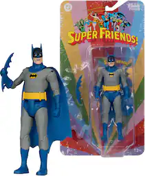 McFarlane Toys - Super Friends - DC Retro - Bizarro Batman 6" Action Figure - COLLECTIBLES