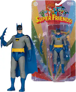 McFarlane Toys - Super Friends - DC Retro - Bizarro Batman 6" Action Figure - COLLECTIBLES - Multicolor