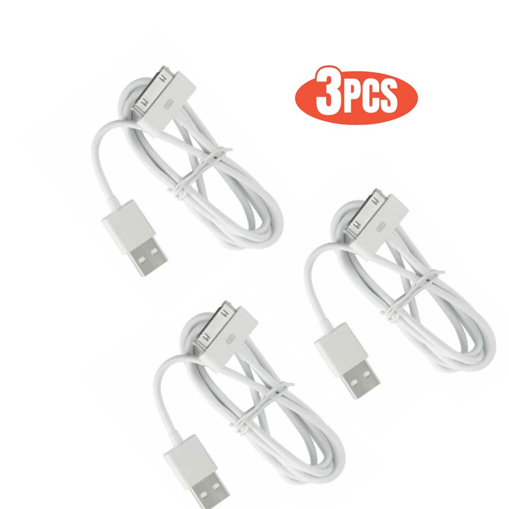 Cavo Di Ricarica E Sincronizzazione Dati USB A 30 Pin, Extra Lungo, Per Apple IPhone 4, 4S, 3G, 3GS, Apple IPad 1°, 2°, 3°, IPod 5G, Classic, Nano, 1°, 2°, 3°, 4°, 5°, 6° Generazione, Touch - Foto 4