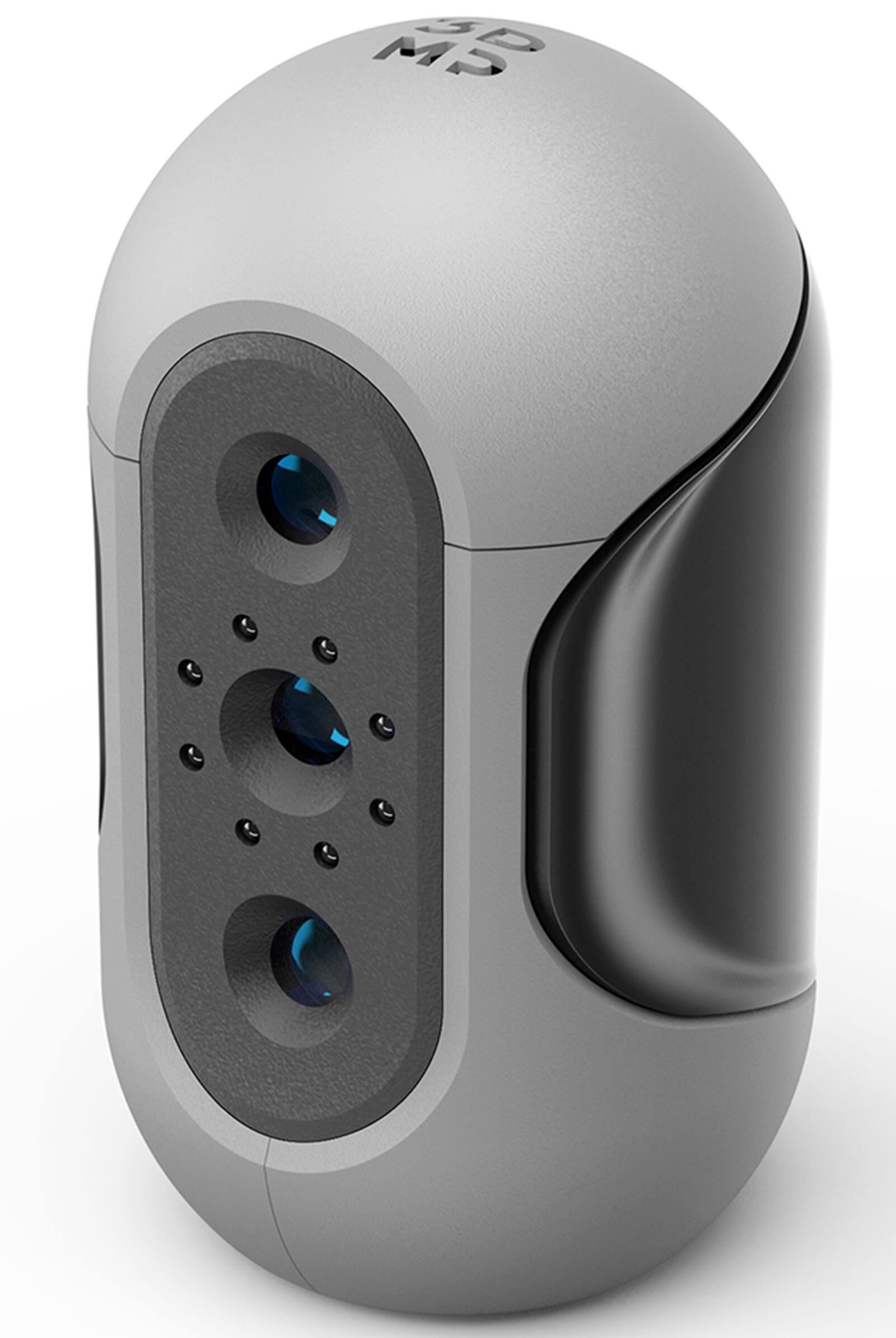 Alt View 1. 3DMakerpro - Mole 3D Scanner, 0.05mm Accuracy, 0.1mm Resolution, Handheld & Turntable Scan, NIR Light & Visual Tracking - Premium - Gray.