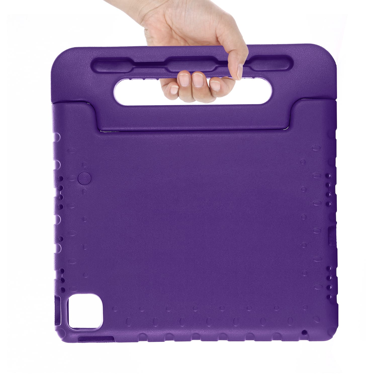 Alt View 2. UUCOVER - Kid-Friendly Tablet Protective Case for Apple iPad Air 11-inch M4 M3 M2 2026/2025/2024 with Convertible Handle Kickstand - Purple.
