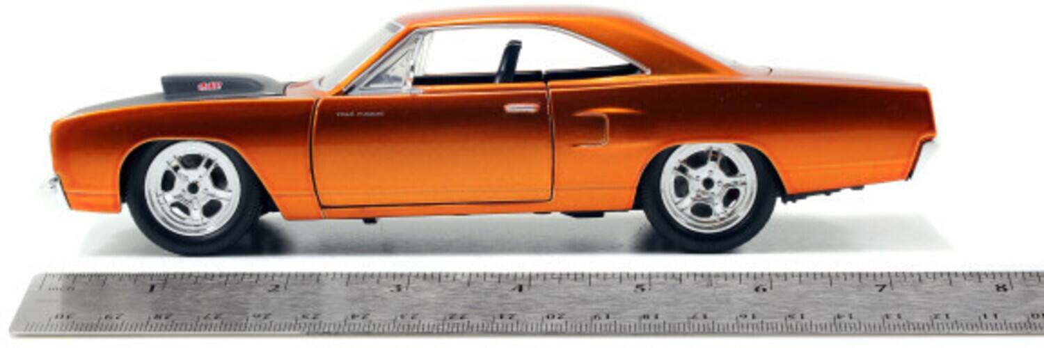 Alt View 1. Jada Toys - Jada Toys - 1:24 Fast & Furious 3 - Dom's Plymouth Roadrunner   - COLLECTIBLES - Multicolor.