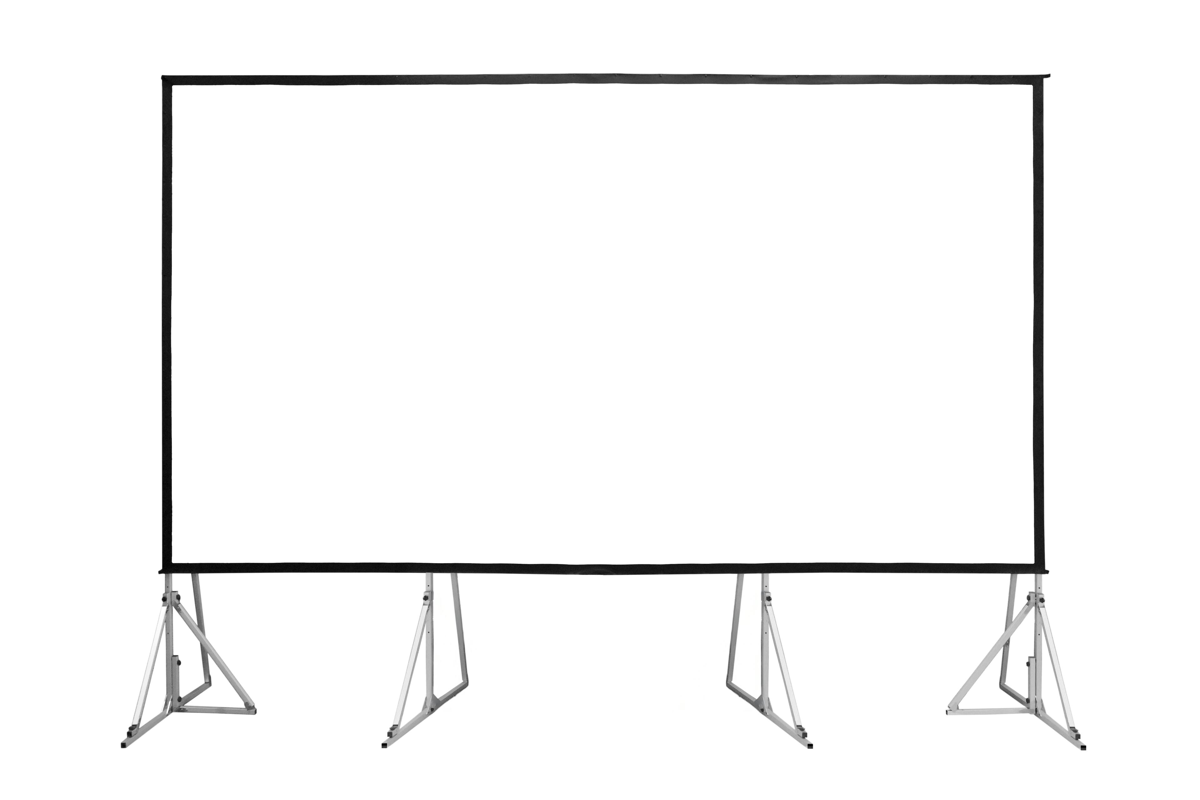 Alt View 1. Elite Screens - Yard Master Plus Portable Outdoor Folding-Frame Matte White Screen, 300" diag., 16:9,Carrying Bag,OMS300H2PLUS - White.