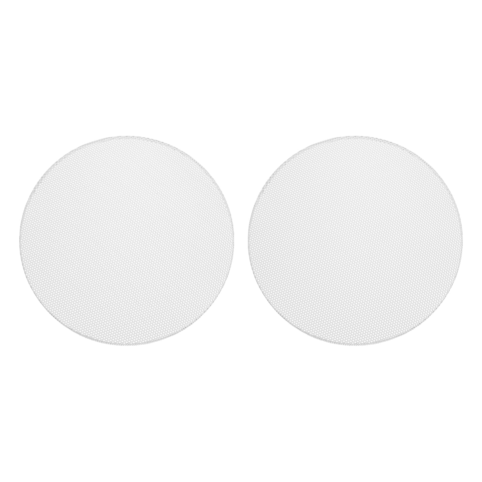 Unique Bargains - Universal Speaker Grills Cover without Frame, Metal Mesh Subwoofer Cover Guard Protector for Car Home Audio, 2pcs - White price history on PriceWatchPro