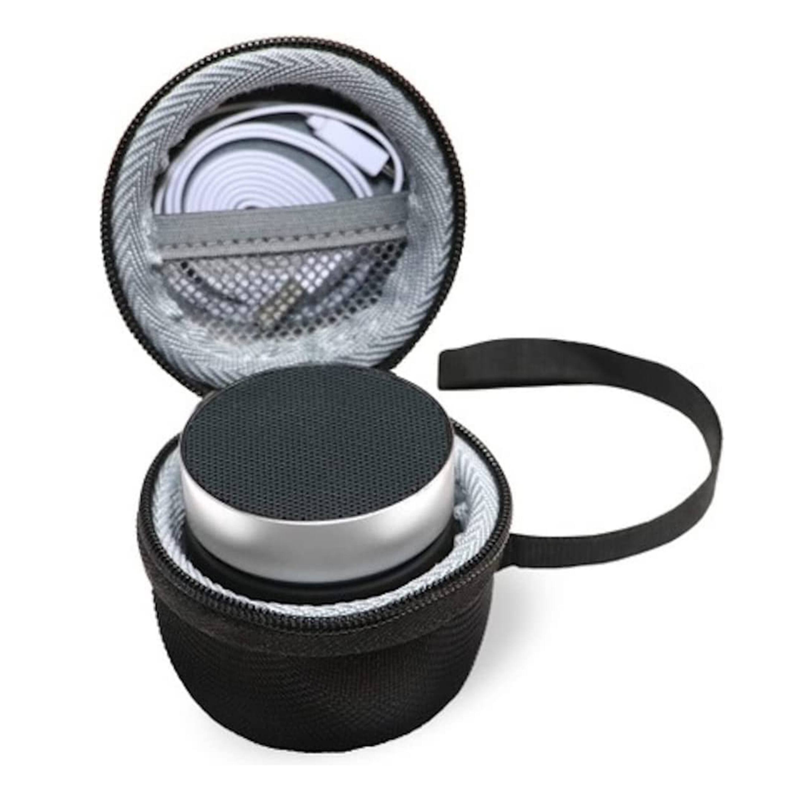 Front. Adaptive Sound Technologies - Carrying Case for LectroFan Micro & Micro2 - With Pocket for Charger - Storing Case for LectroFan Micro Sound Machine.