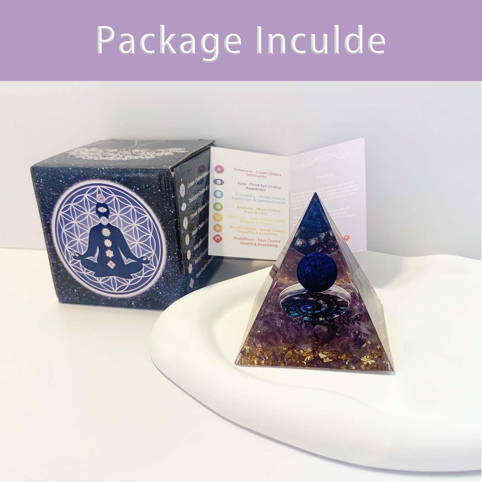Package Include

- Chakra Cream
- Spirituality
- Chakra Chart
- Third Eye Chakra
- Awareness
- Heart Chakra
- Trust & Love
- Sacral Chakra
- Creativity
- Root Chakra
- Health & Grounding