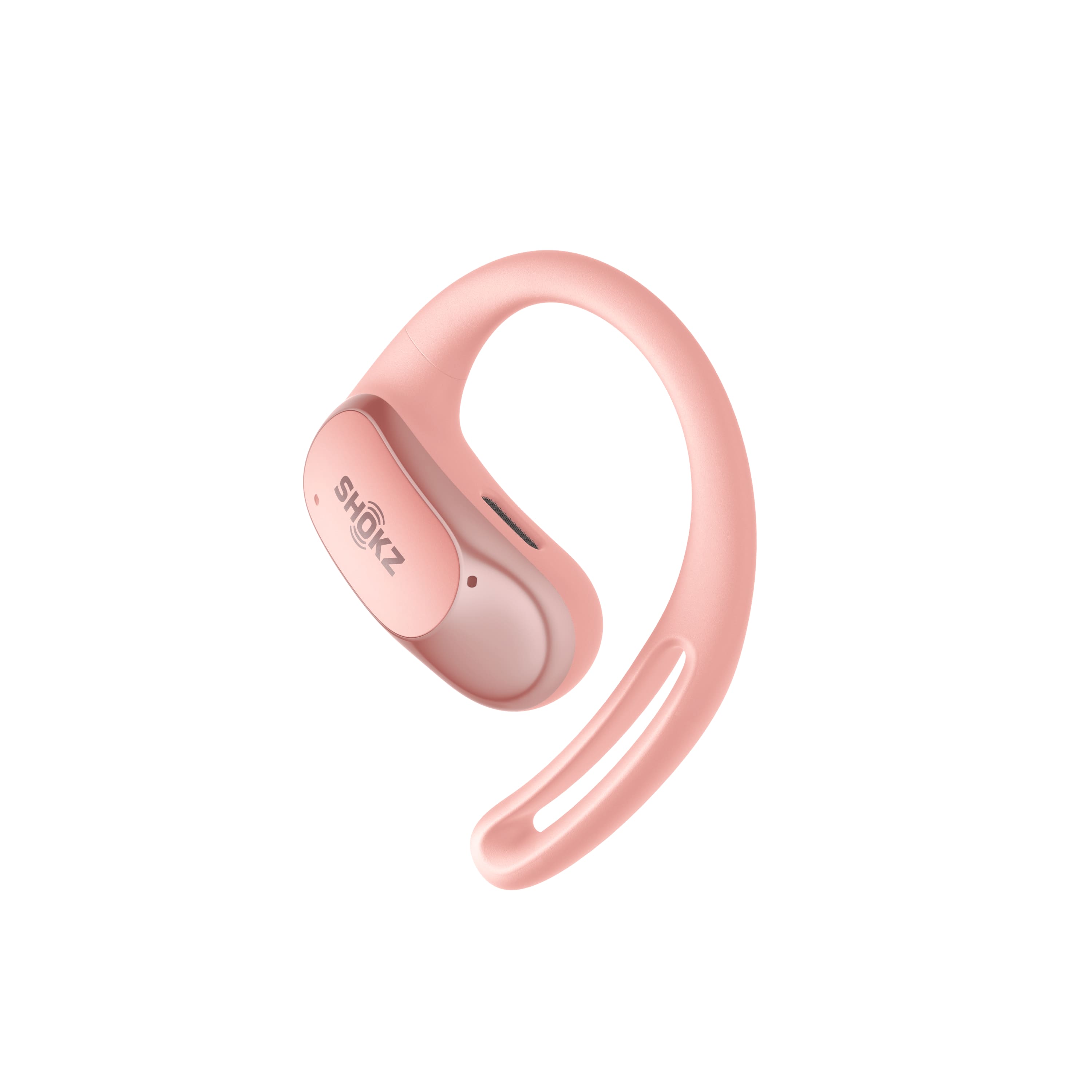 Angle. Shokz - OpenFit Air Open-Ear True Wireless Earbuds - Pink.