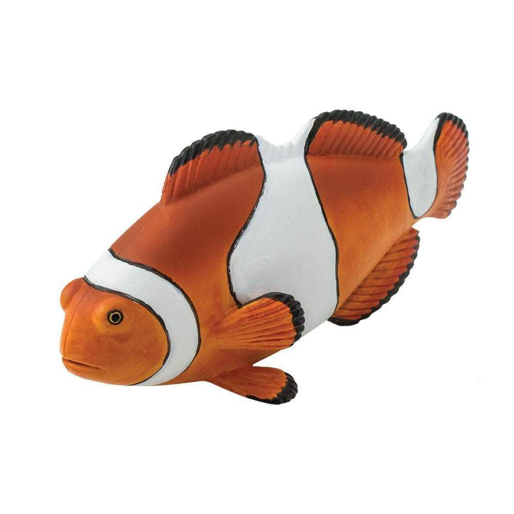 Alt View 2. Safari Ltd. - Clown Anemonefish Toy Figurine.