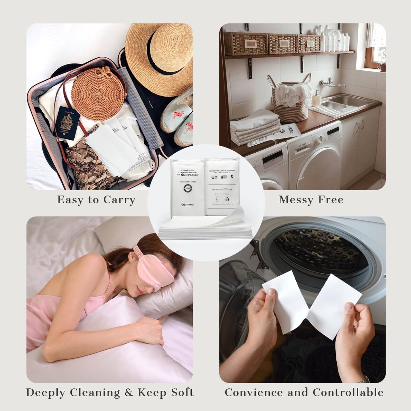 Easy to Carry  
Messy Free  
Deeply Cleaning & Keep Soft  
Convenience and Controllable