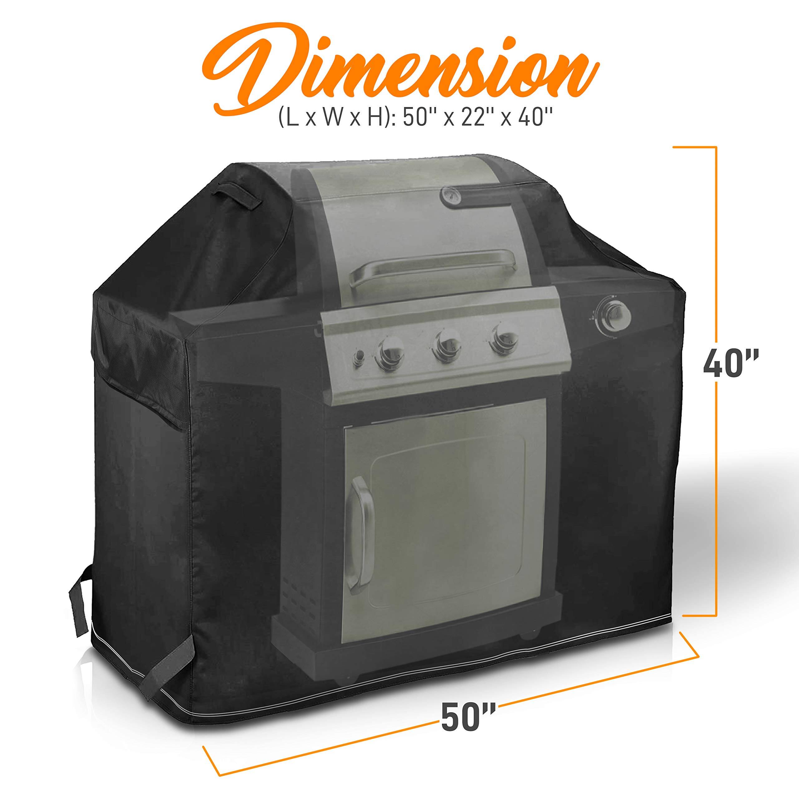 Dimension (L x W x H): 50" x 22" x 40"