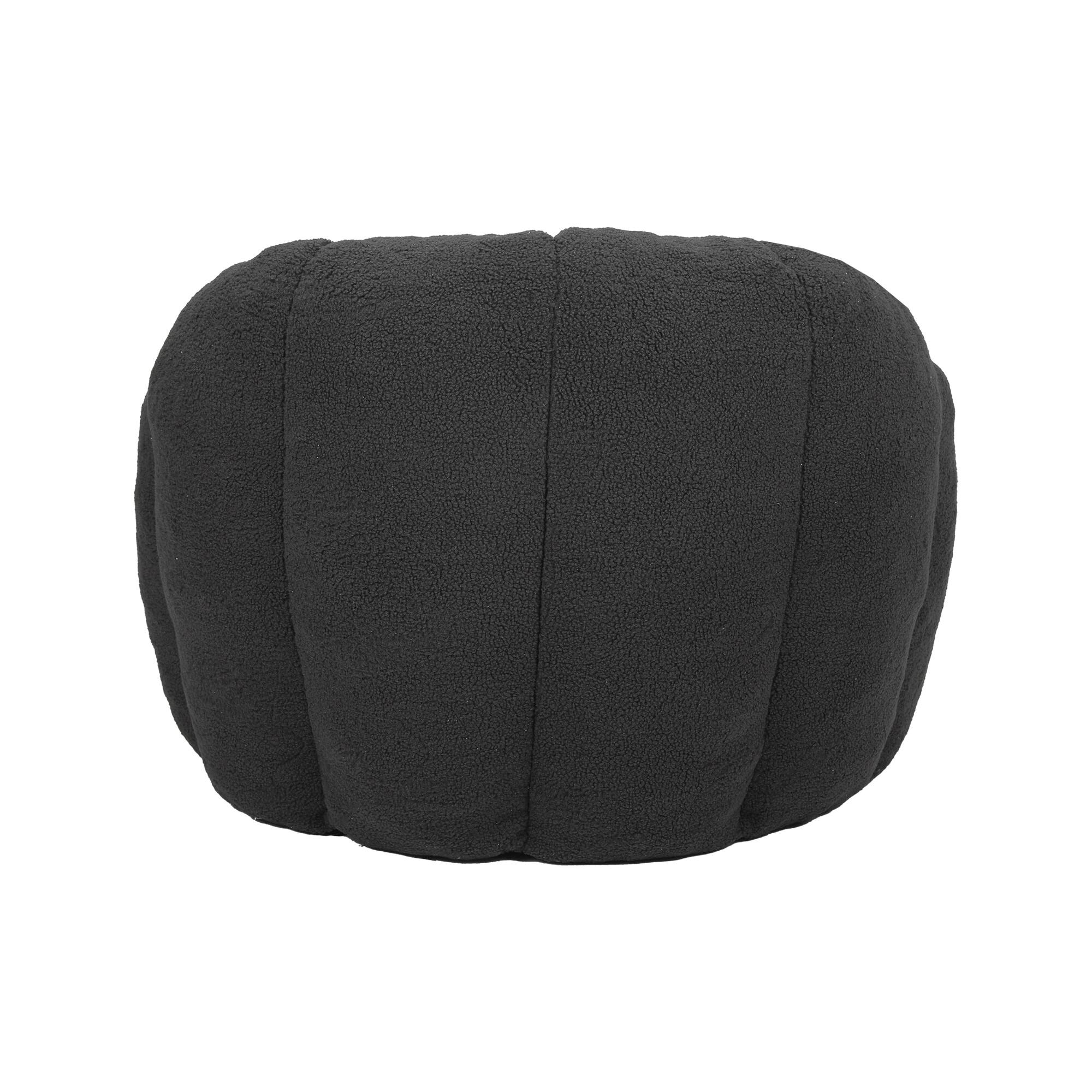 Alt View 6. LOVMOR - Oversized Teddy Bean Bag Chairs Memory Foam For Living Room Bedroom Dorm Plush Soft Cozy Adult Spacious Indoor - Dark Gray.