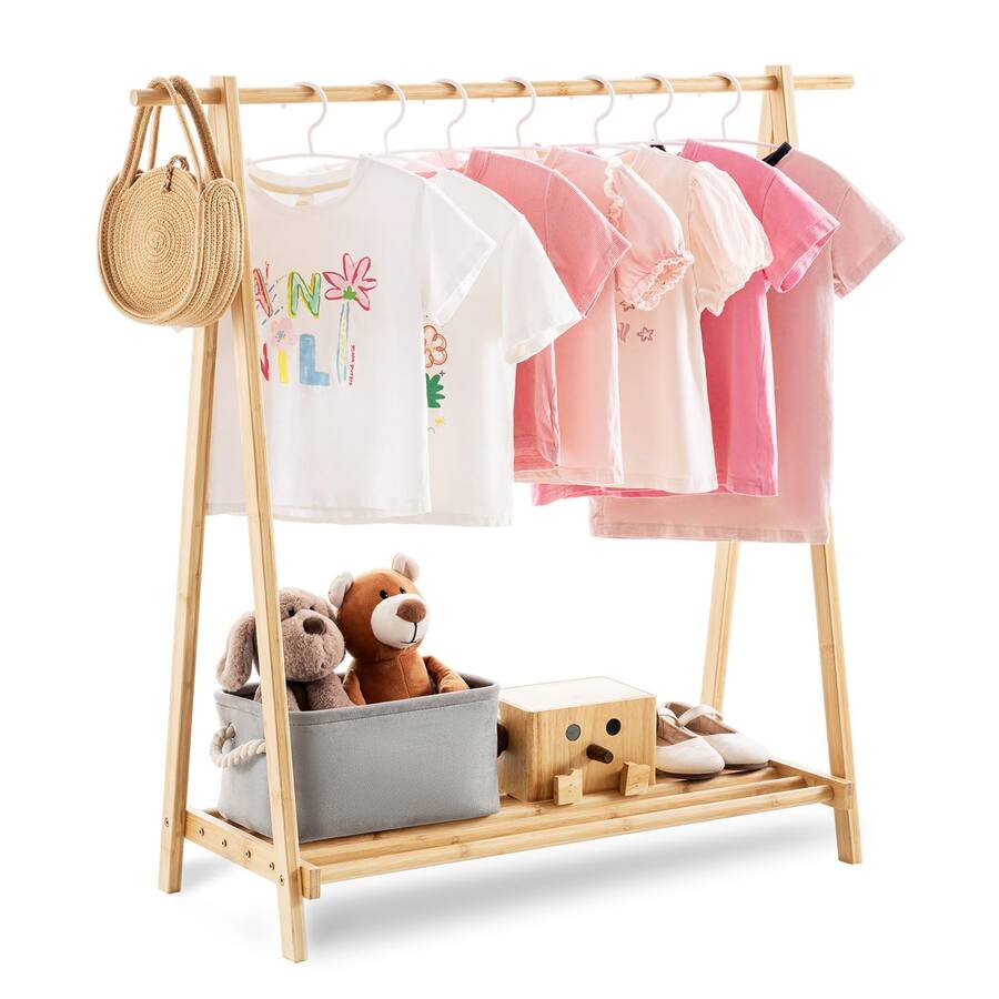 Empire DigiLabs Clothing Rack With Dress Up Dance Costume Garment For ...