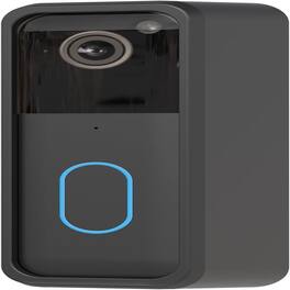 Schertz - Adhesive Blink Doorbell Mount – No-Drill, Sensor Safe, 2nd Gen Only - Black