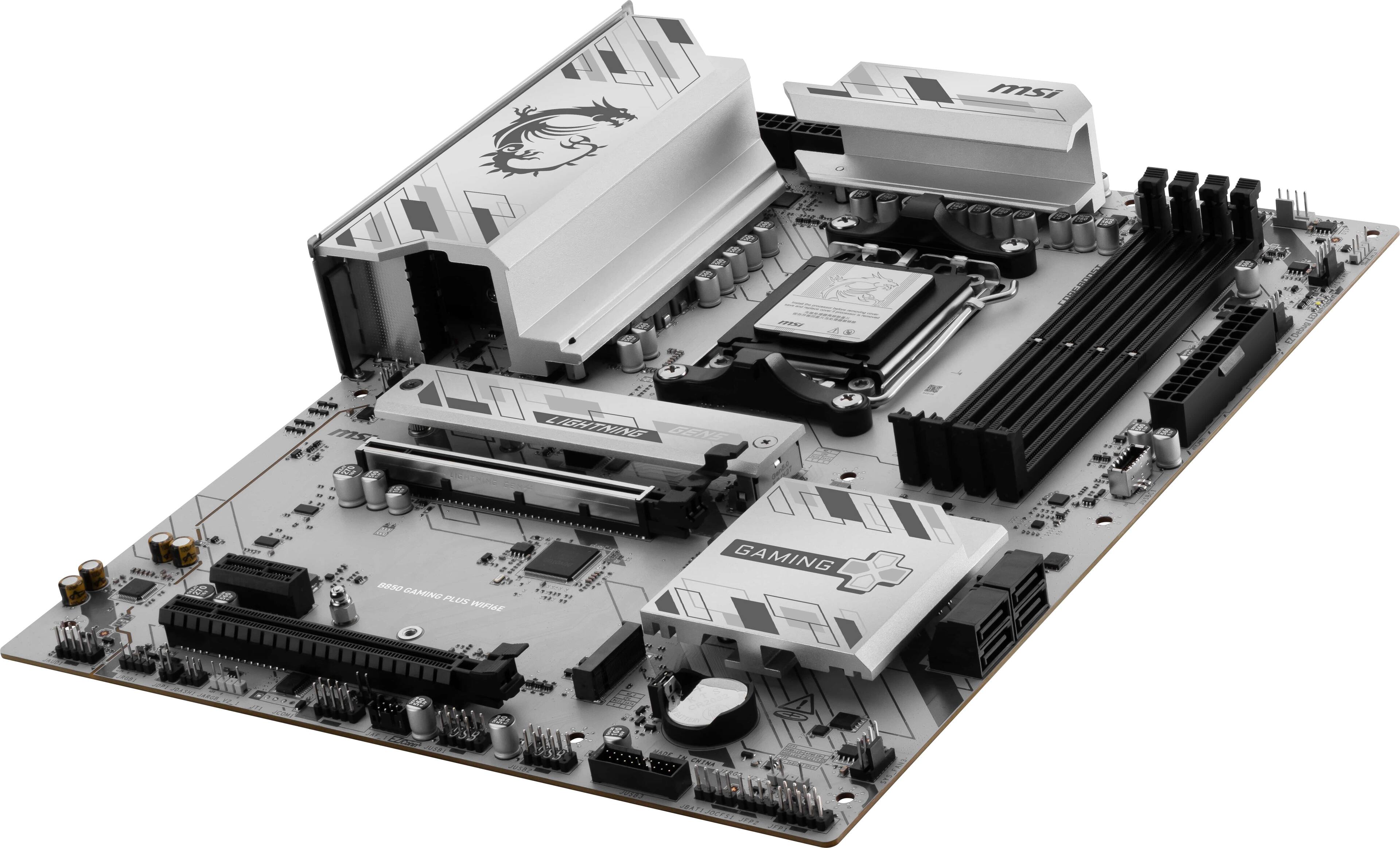 MSI B850 GAMING PLUS WIFI6E (Socket AM5) AMD B850 ATX DDR5 Wi Fi