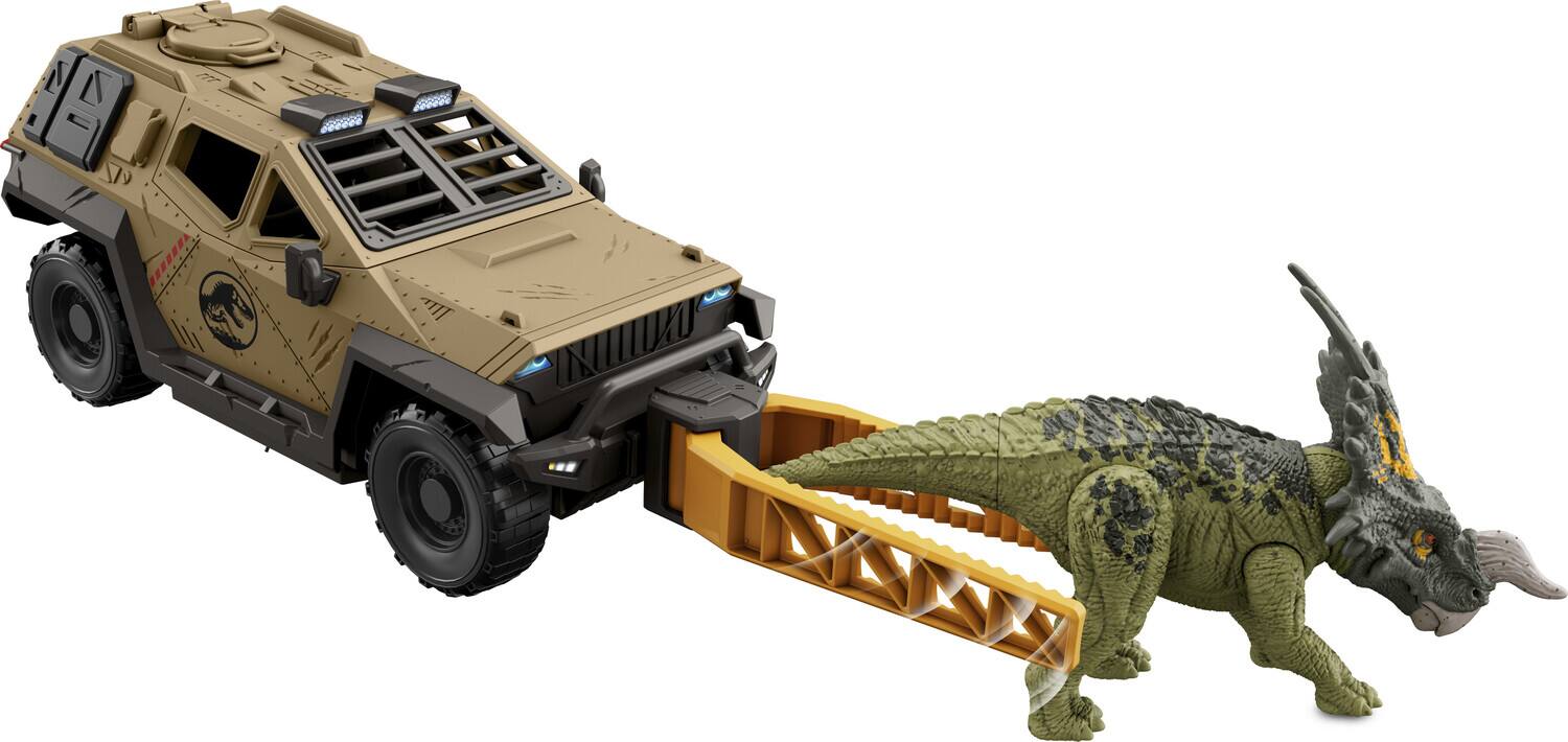 Alt View 3. Mattel - Mattel - Jurassic World - Mission Mayhem Truck Set   - Collectibles - Multicolor.