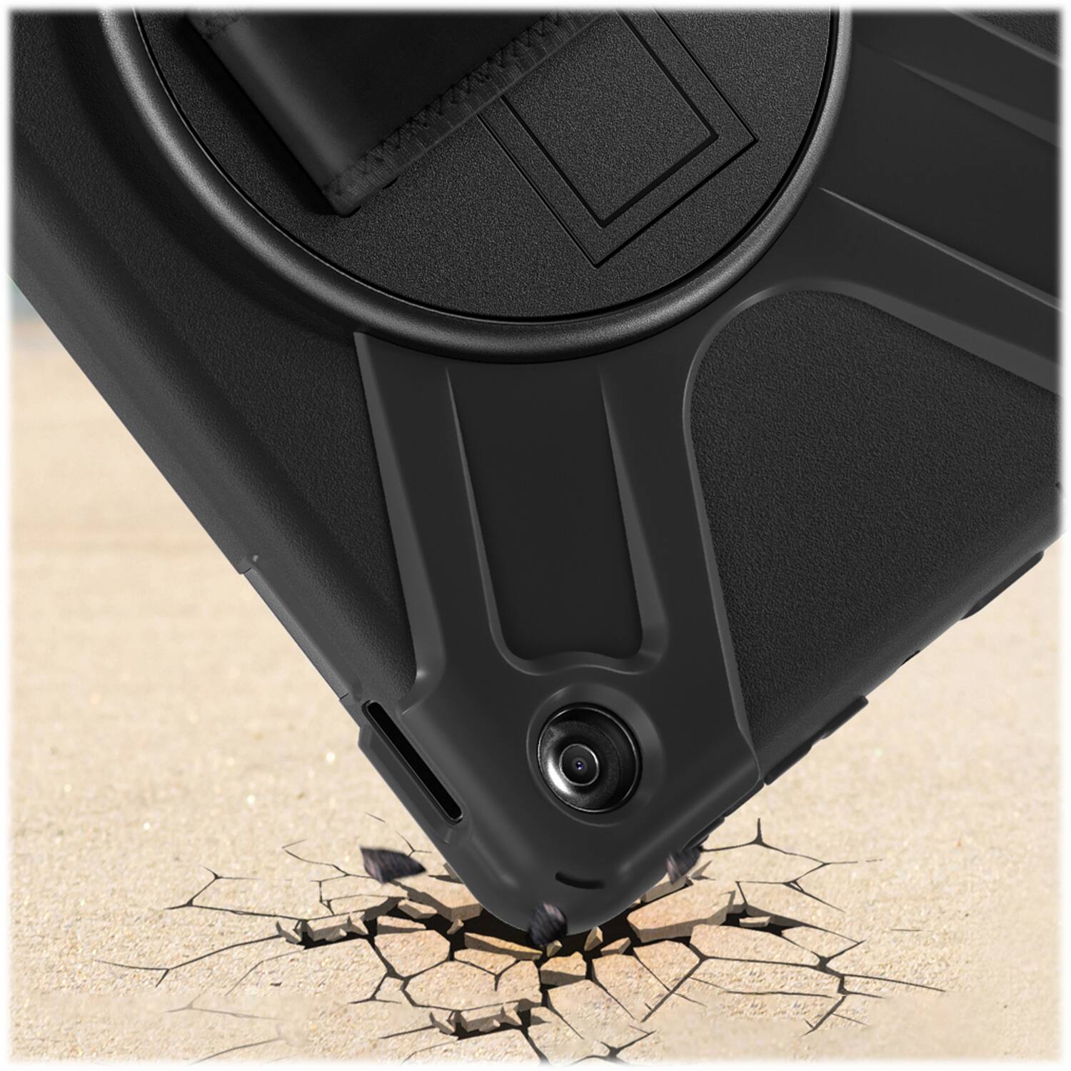 Alt View 16. SaharaCase - DEFENSE-X Series Case for Amazon Fire HD 10 (2023) - Black.