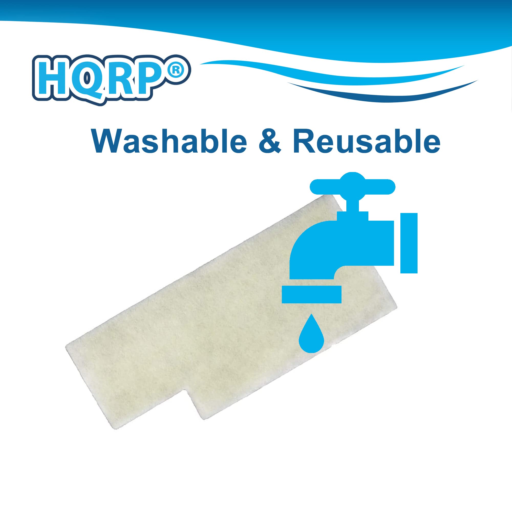HQRP® Washable & Reusable