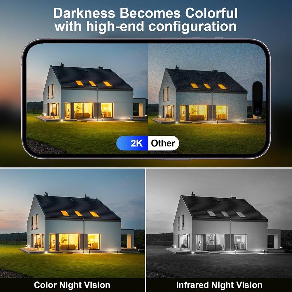 Darkness Becomes Colorful with high-end configuration

2K Other

Color Night Vision

Infrared Night Vision
