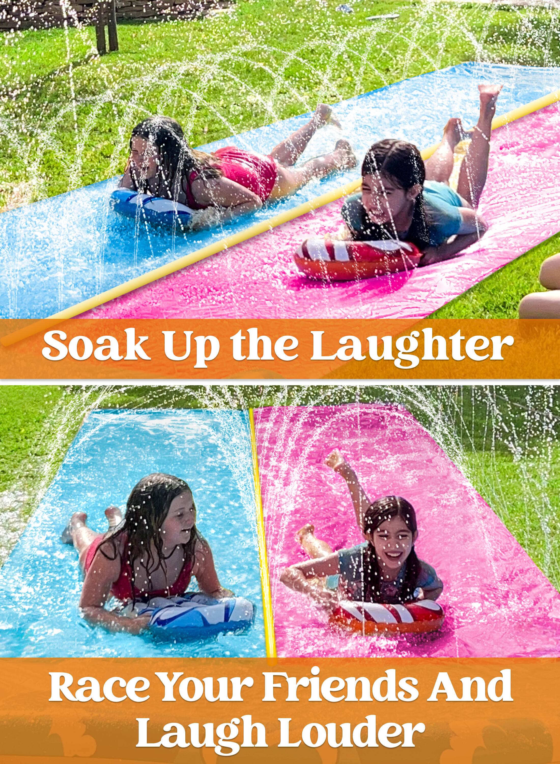 Soak Up the Laughter  
Race Your Friends And Laugh Louder