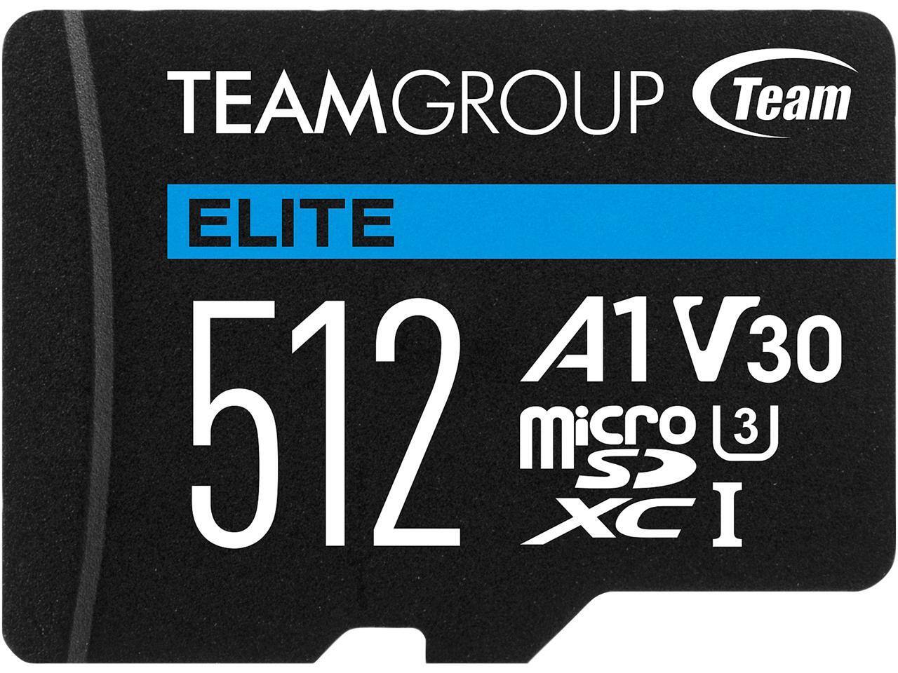TEAMGROUP Team ELITE A1 V30 512 Micro SDXC I