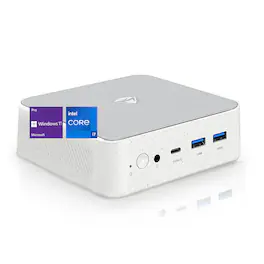 Machenike - Machcreator Mini2 Desktop - Intel Core i7-13620H with 16GB DDR5 RAM - 1TB SSD - Windows 11 Pro - Grey - Gray